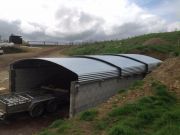 PKE Bunker & Fert Bin Masonry Block Roofs
